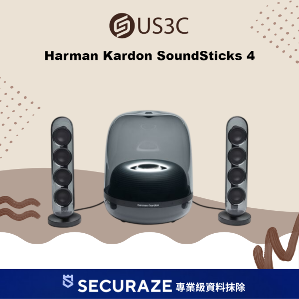 Harman Kardon 哈曼卡頓 SoundSticks 4 藍牙 2.1 聲道多媒體水母喇叭 藍牙喇叭